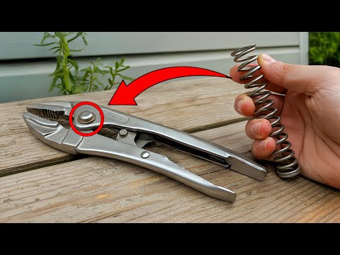 Only 1 spring! You will be amazed by this and no one will tell you about this idea