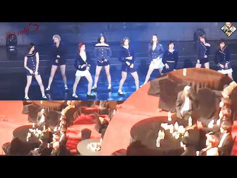 20170222 BTS' Reaction to TWICE "TT" @GCA