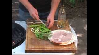 How to grill Ham 'Mac and Cheese' | Recipe