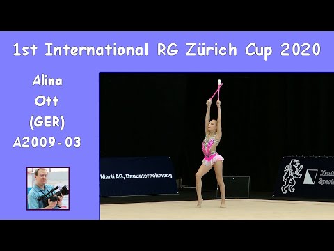 Alina Ott (GER) - A2009 03 - RG Zuerich Cup 2020