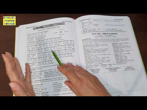 Lecţia # 100 – Text 6: "Traffic and Orientation" din manualul 📒 care te scapă de meditaţii (EPO)