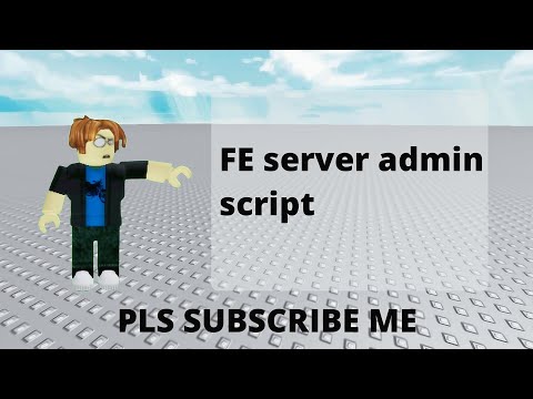 Fe Server Admin Animation Script
