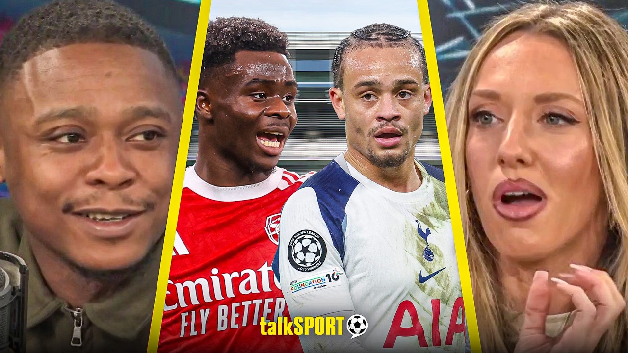 "WE'RE GONNA WIN!" Abbi Summers & Deluded Gooner have HEATED Debate before North London Derby!