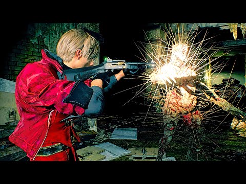 Benelli M4 Shotgun vs All Boss Fight | Ruthless professional Gameplay - Resident Evil 4 Remake