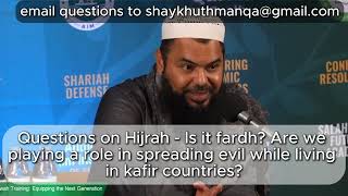 Download lagu Is Hijrah Obligatory? - Shaykh Uthman Ibn Farooq mp3