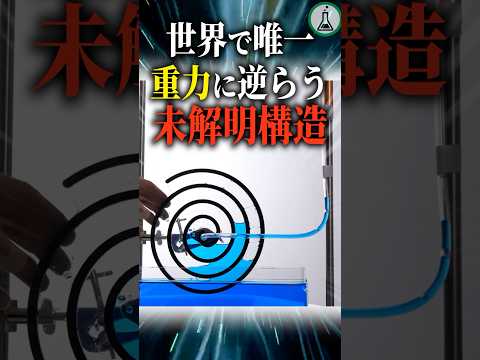 世界で唯一重力に逆らう未解明構造 #科学 #ゆっくり解説 #雑学