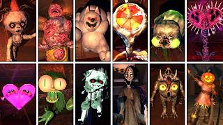 R.E.P.O NEW UPDATE - All JUMPSCARES and ATTACKS of MONSTERS (SHOWCASE)