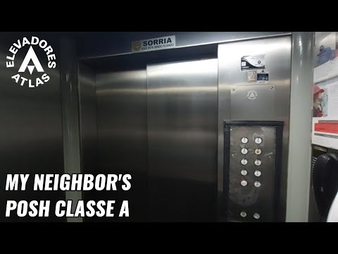 Tiny 1991 ATLAS Omega Traction Elevator (Passenger) - Stone River Res., 2-S St. - GO, BR