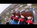 Watch as Bob Ross Dolls ride Orion Giga Coaster  - FULL Reverse POV