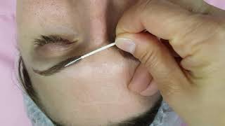 Healed Microblading after 1 session by El Truchan @ Perfect Definition