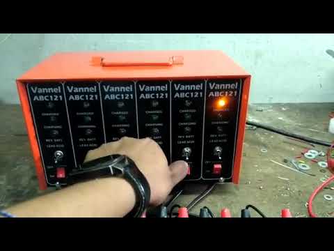 Vannel exide motorcycle vrla & lead acid battery charger