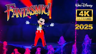 Fantasmic 2025 at Disney’s Hollywood Studios | Ultimate Nighttime Spectacular Full Show in 4K