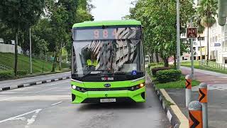 (TTS) SG3198G On Service 984 Arriving Bus Stop 44279