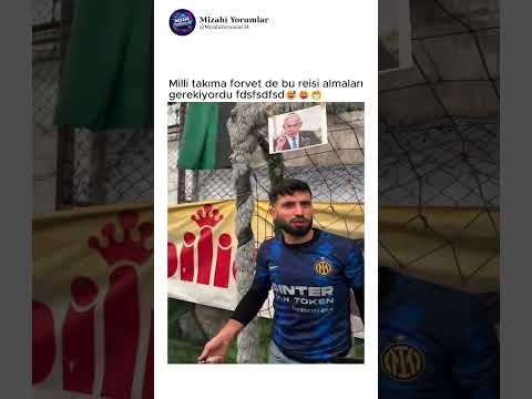 Milli takıma forvet de bu reisi almaları gerekiyordu fdsfsdfsdf😅😆😁