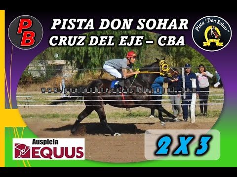 2 X 3: PISTA DON SOHAR - CRUZ DEL EJE (28-08-2022)