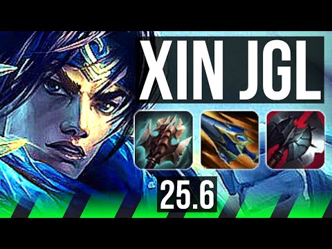 XIN ZHAO vs HECARIM (JGL) | 14/0/13, Legendary | EUW Diamond | 25.6