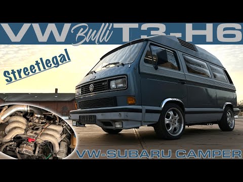 VW Transporter T3 mit 6 Zylinder Subaru Swap - was macht der 3.0 Liter Dehler Bulli bei uns?