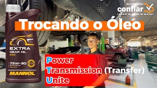 TROCANDO O ÓLEO DA PTU - Power Transmission (Transfer) Unit. Jeep Compass 4X4.