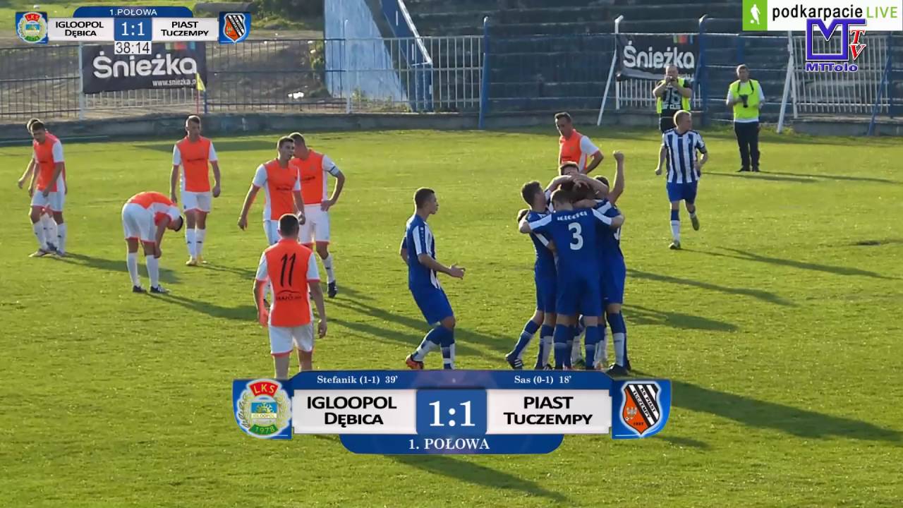 WIDEO: Igloopol Dębica - Piast Tuczempy 1-1 [SKRÓT MECZU]