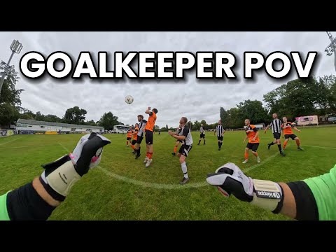 Goalkeeper POV in a Match.. I Scored a Goal!