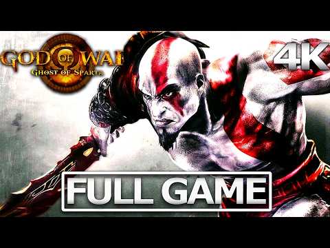 GOD OF WAR GHOST OF SPARTA Full Gameplay Walkthrough / No Commentary【Extreme Graphics】Full Game 4K