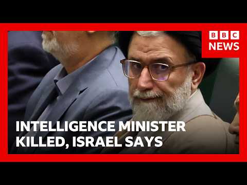 伊朗情報部長在夜襲中喪生，以色列這麼說！| BBC News (Iran's intelligence minister killed in overnight strike, Israel says | BBC News)