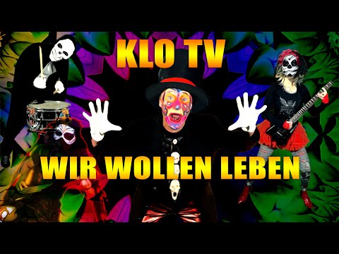 Klo TV // Wir wollen leben (We want to live) [Official music video with subtitles 4K]