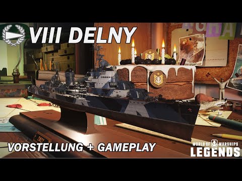 DELNY - Vorstellung und erstes Gameplay - World of Warships Legends