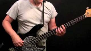 How To Play Bass Guitar To Disco Inferno - The Trampps