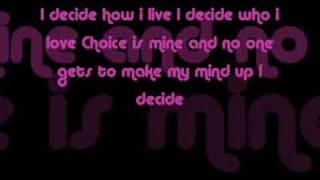 I Decide Lyrics