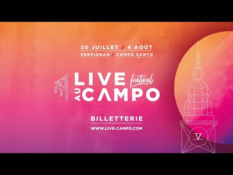 LIVE AU CAMPO 2020 | Campagne de communication