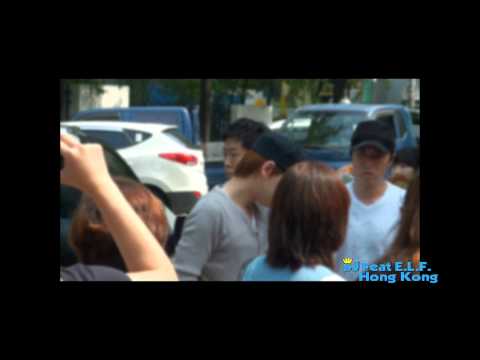 20120713Entering KBS Kyuhyun