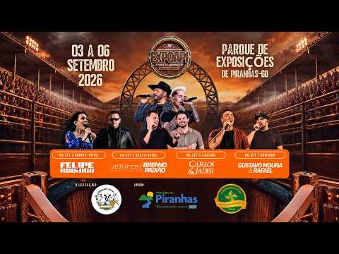 32ª FEIRA AGROPECUARIA DE PIRANHAS GO 2026