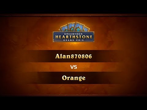 Alan vs Orange, DreamHack Atlanta 2018