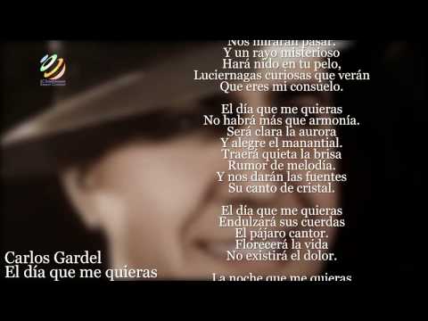 Carlos Gardel - El día que me quieras (Letra-Lyrics) [HQ]