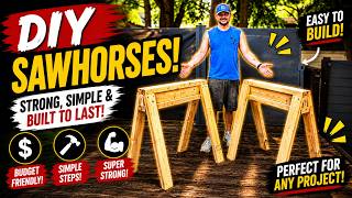 The Only DIY Sawhorses You'll Ever Need!