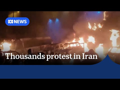 Iran's leader accuses protesters of trying to 'please' Trump | ABC NEWS