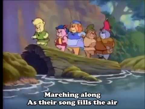 Disney's Adventures of the Gummi Bears Theme Song (With lyrics)