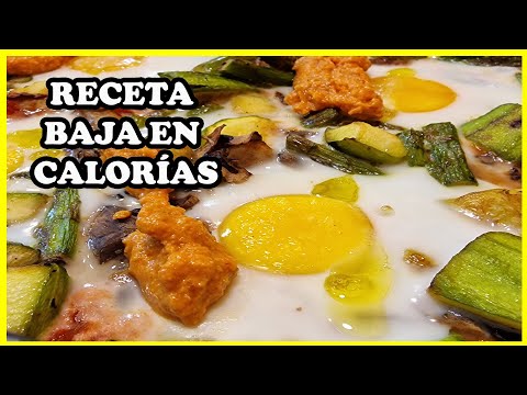 💥HUEVOS al plato con SOBRASADA vegana💚BAJO EN CALORIAS