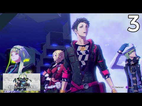 Soul Hackers 2 - Playthrough Part 3 | VERY HARD [PC] English