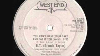 Brenda Taylor - You Can't Have Your Cake & Eat It Too video