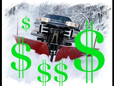 Make EASY MONEY snow plowing!