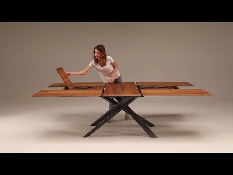 Extendable tables - Space saving design furniture by Ozzio Italia