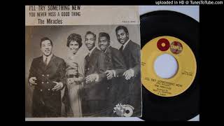 Motown: The Miracles &quot;I&#39;ll Try Something New&quot; Tamla 54059 Apr 1962