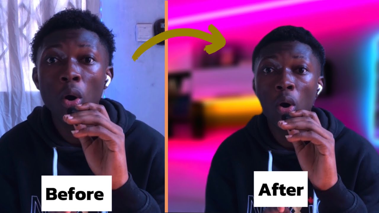 How to change your background in videos using only the Capcut app