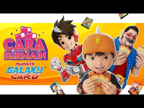MONSTA GALAXY CARD I Cara Bermain