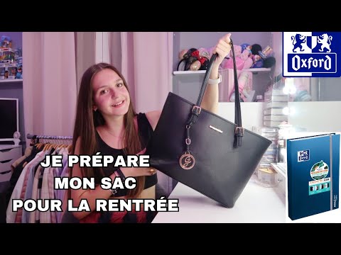 JE PREPARE MON SAC POUR LA RENTREE