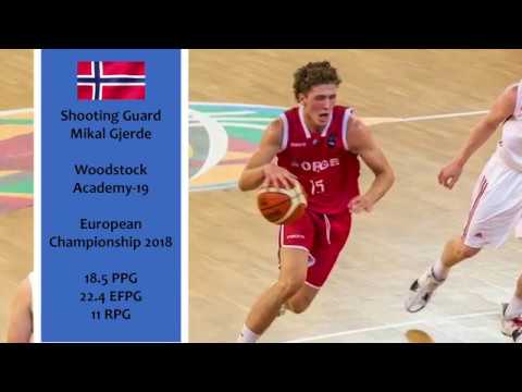 Highlights Mikal Gjerde - European Championship Basketball 2018
