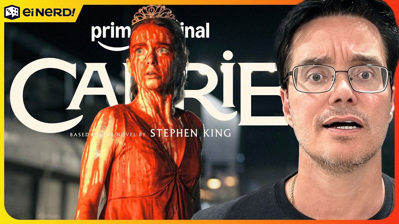 CARRIE, A ESTRANHA - MINHA OPINIÃO SINCERA SOBRE A NOVA SÉRIE DO STEPHEN KING