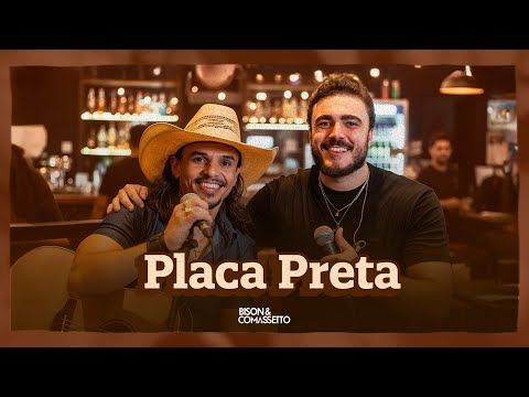 Placa Preta - Bison e Comassetto